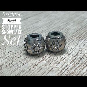Brighton Snowflake Bead Stopper Set